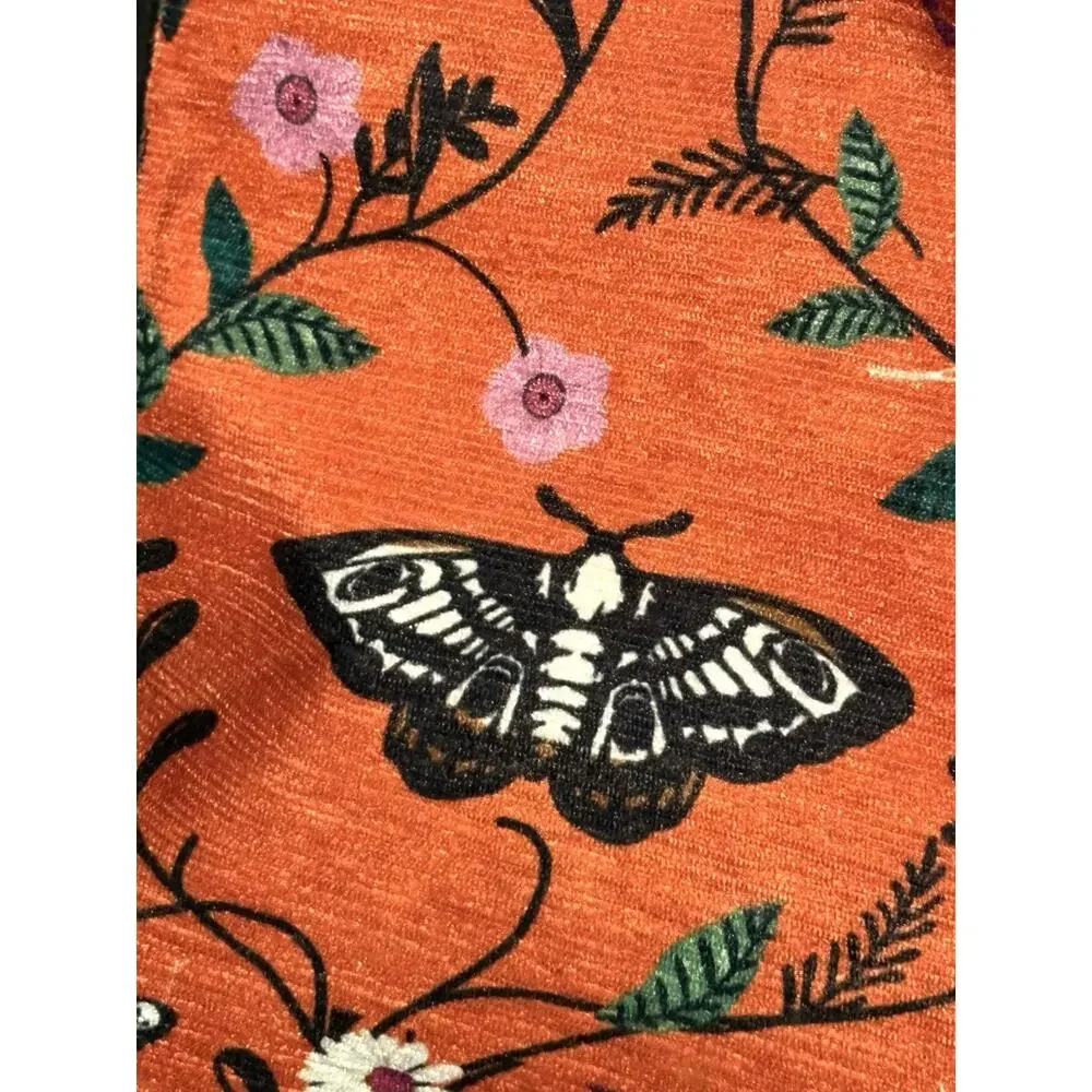 Christian Lacroix Butterfly Halloween Table Runners Bats Moth Set 2 Spider Ornge